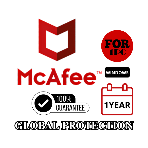 Mcafee Total Protection Activation Key 1YEAR